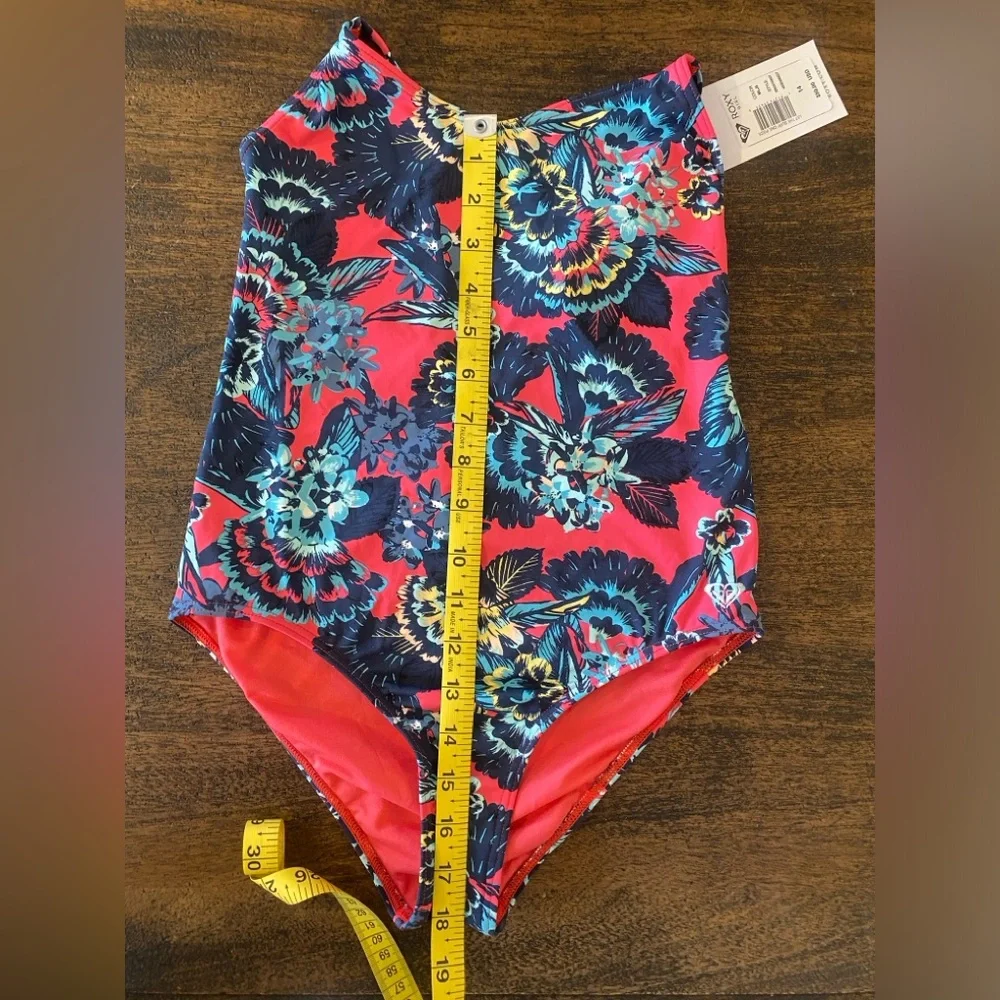 Roxy Girls One Piece Swim Suit Size 14 - Picture 4 of 5